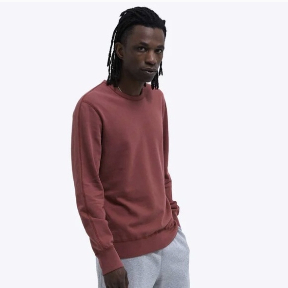 SOLD Reigning Champ LightweightTerry Pullover S Russet